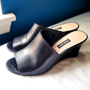 Black Nine West Wedge Heels